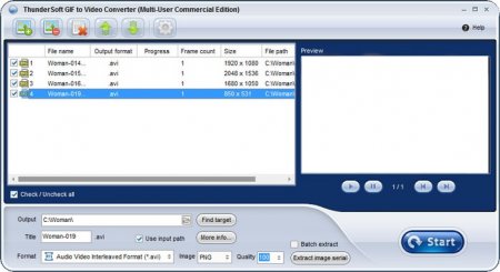 ThunderSoft GIF to Video Converter v1.5.8.0