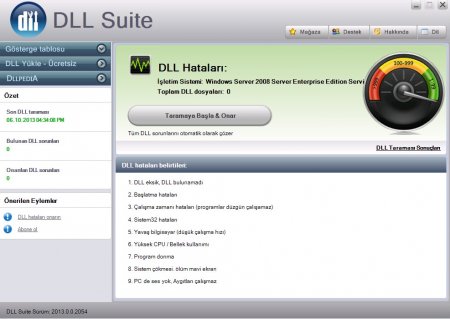 DLL Suite v9.0.0.14 Türkçe