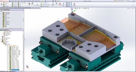 SolidCAM 2016 SP1 for SolidWorks 2012-2017